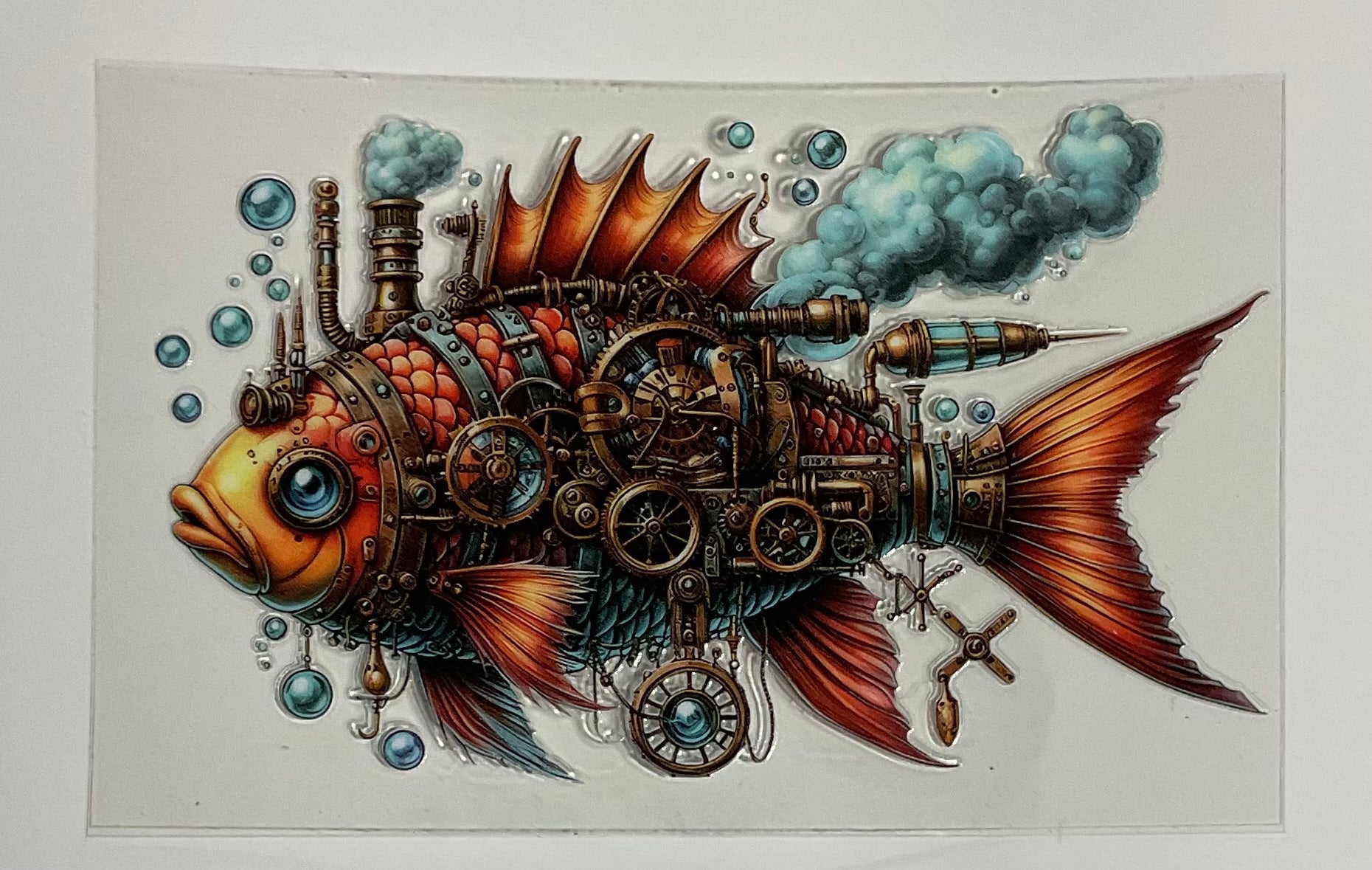 Decal - Fish (Steampunk)