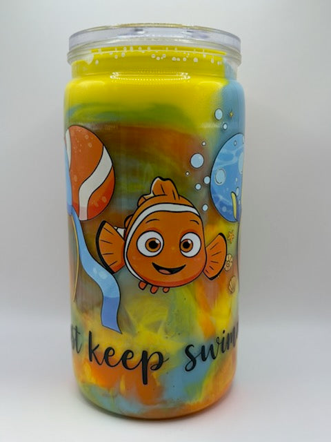 Pre-made Design - 16oz Acrylic Paint(Nemo)