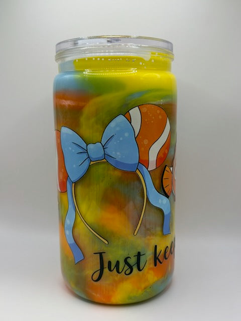 Pre-made Design - 16oz Acrylic Paint(Nemo)