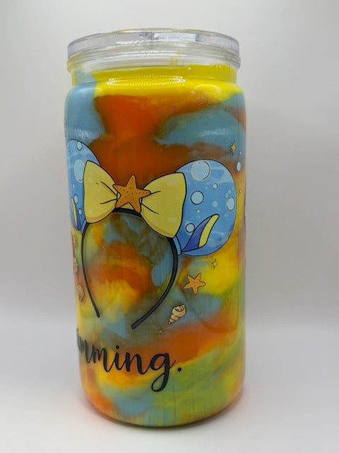 Pre-made Design - 16oz Acrylic Paint(Nemo)