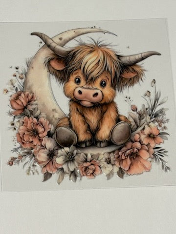 Cow on the moon