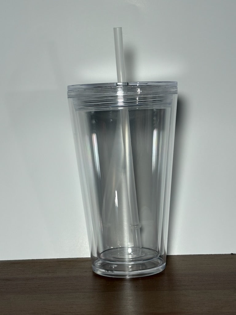 16oz Acrylic Tapered Snowglobe