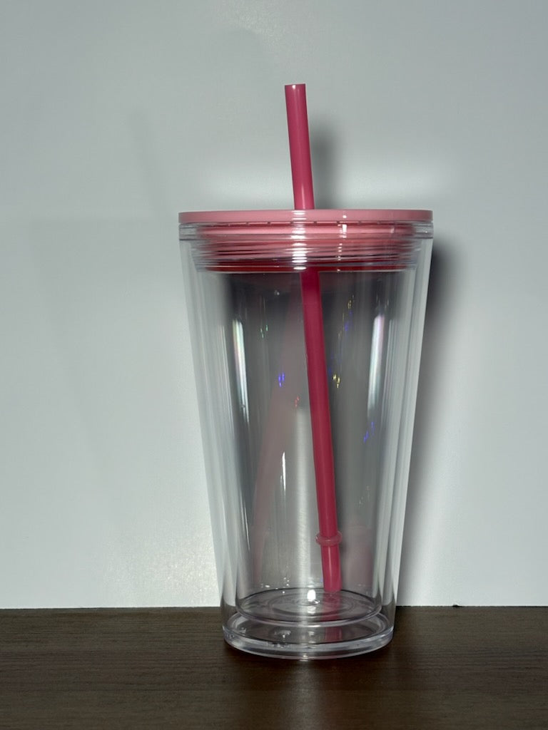 16oz Acrylic Tapered Snowglobe