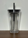 16oz Acrylic Tapered Snowglobe