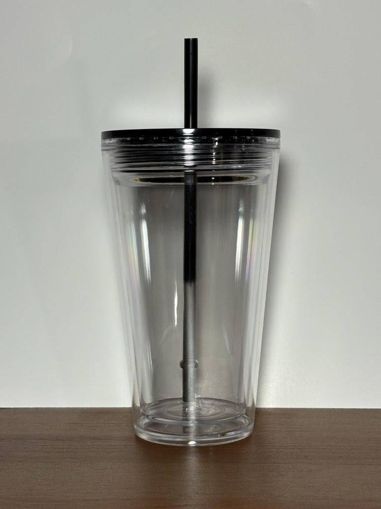 16oz Acrylic Tapered Snowglobe