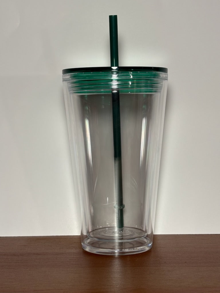 16oz Acrylic Tapered Snowglobe