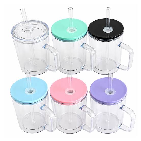 17-OZ ACRYLIC SNOW GLOBE MUG
