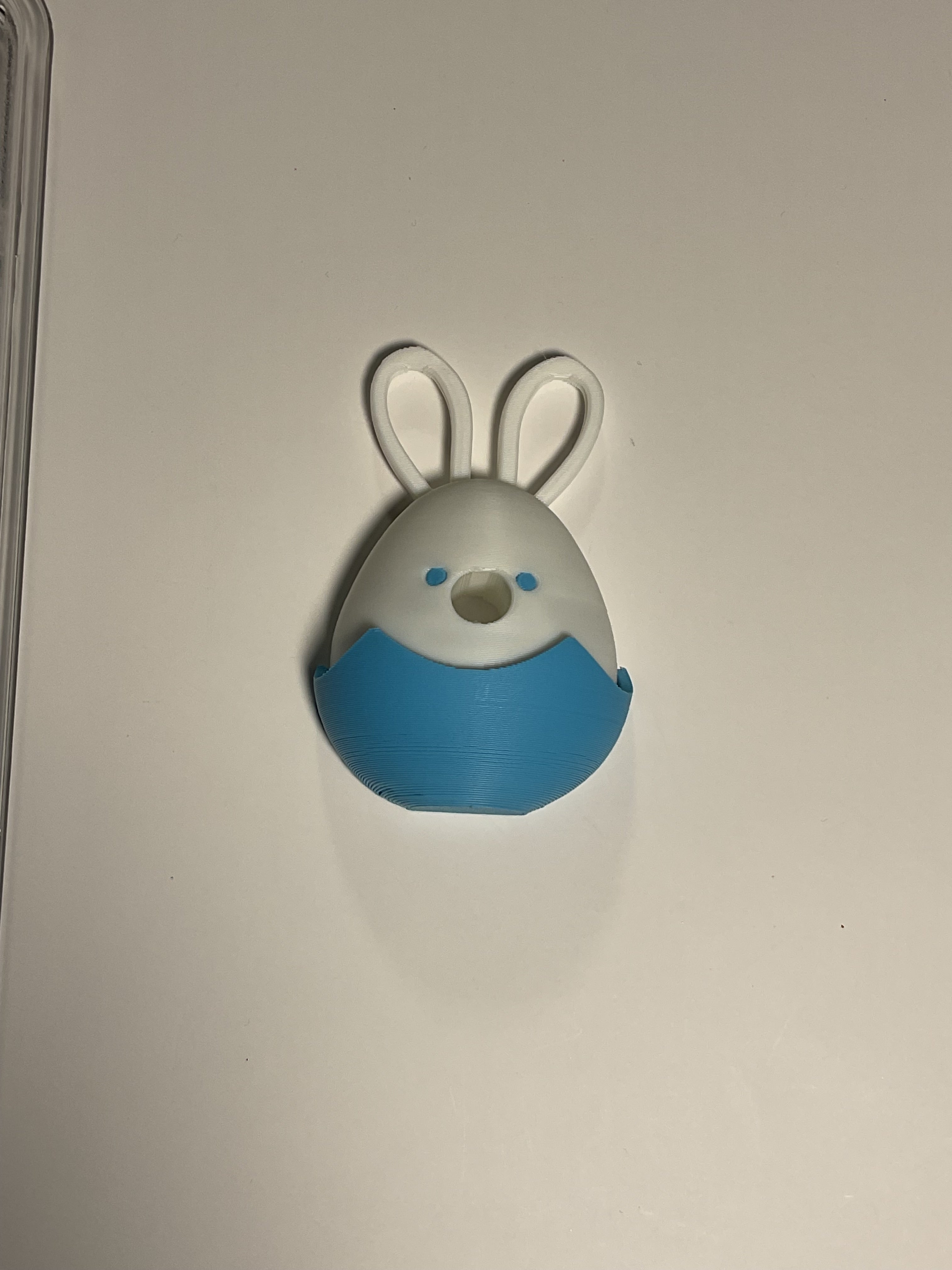 Oversized Straw Topper - Easter Bunny/Egg