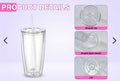 24oz Dome Acrylic Snowglobe (Copy)