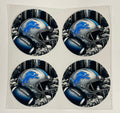 Decal - 4 Football Coasters
