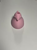 Oversized Straw Topper - Pink Peep