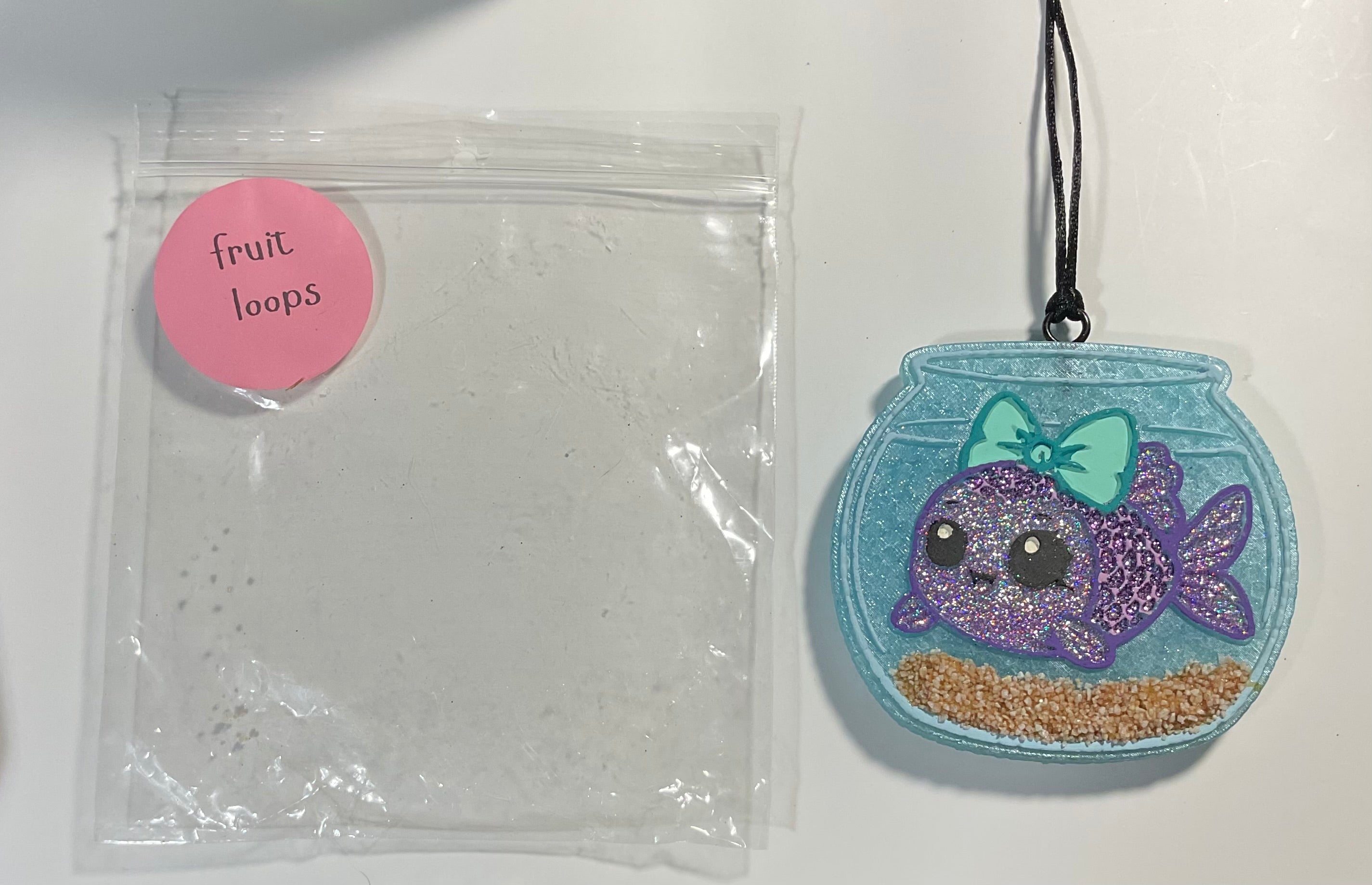 Freshie- Fish Bowl - Scent: Fruit Loops