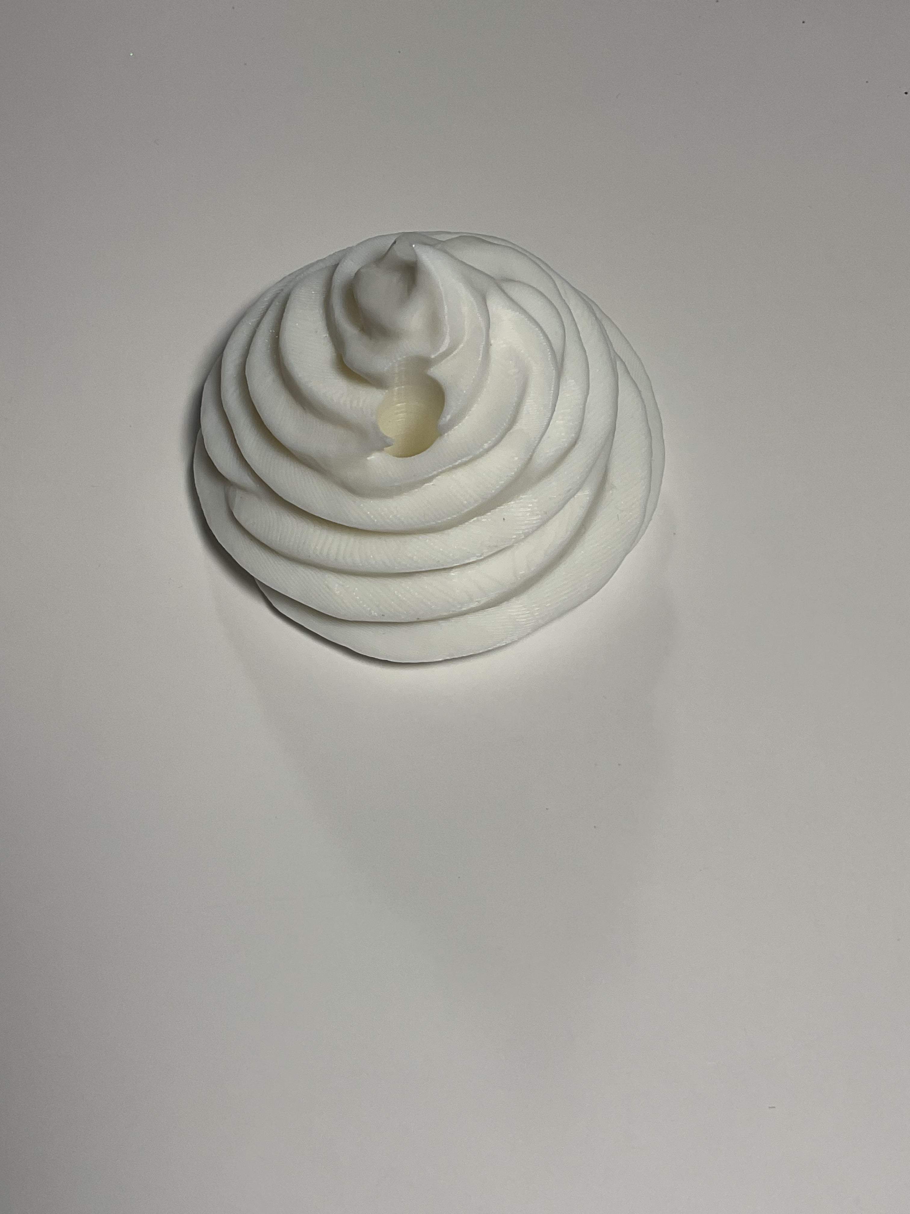 Oversized Straw Topper - Whipped Cream