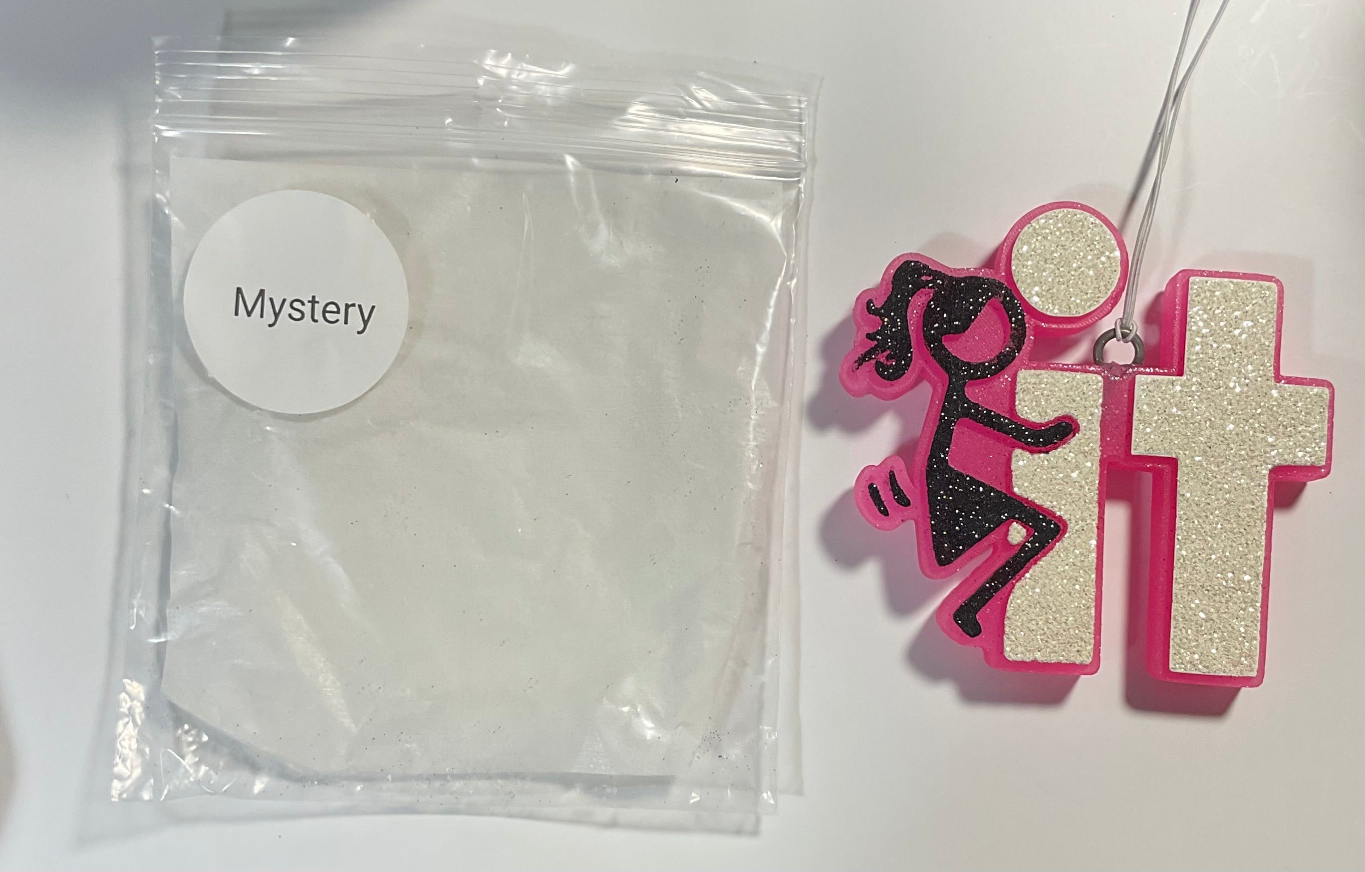 Freshie- F it(Pink) - Scent: Mystery