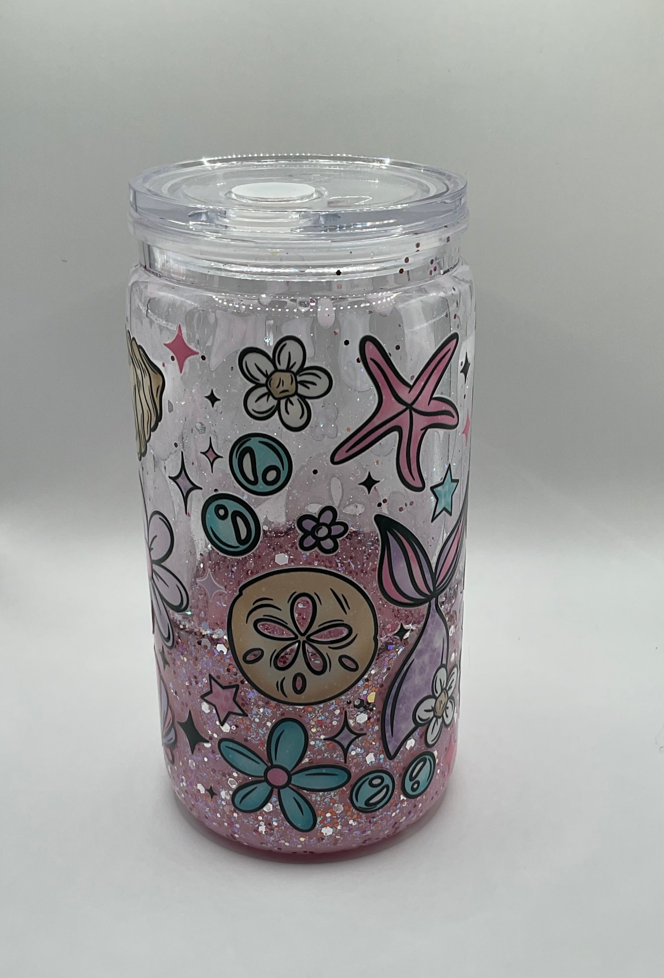 Pre-Made 16oz Seashell Mermaid Lava