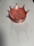 Oversized Straw Topper - Pink Crown