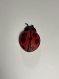 Oversized Straw Topper - Ladybug
