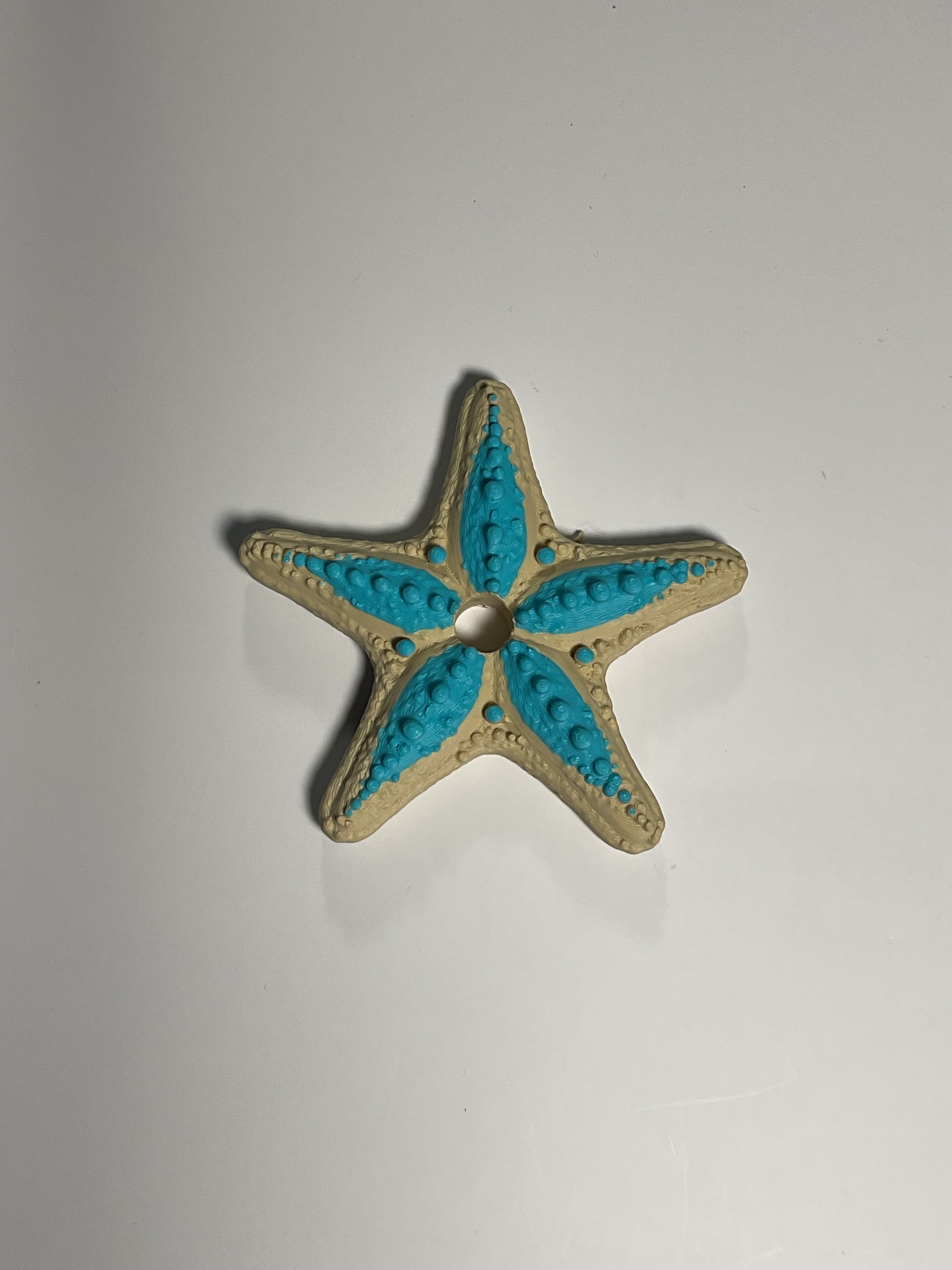 Oversized Straw Topper - Starfish