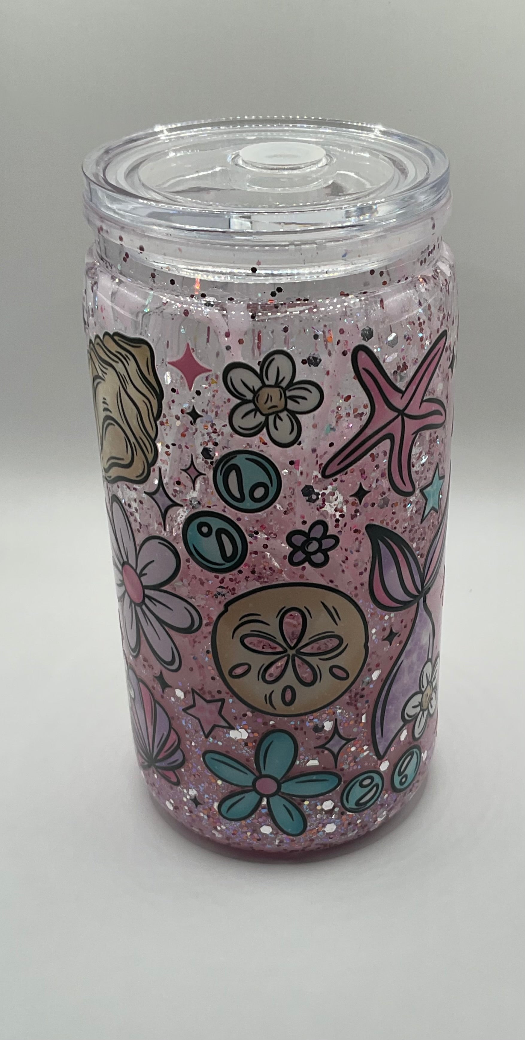 Pre-Made 16oz Seashell Mermaid Lava