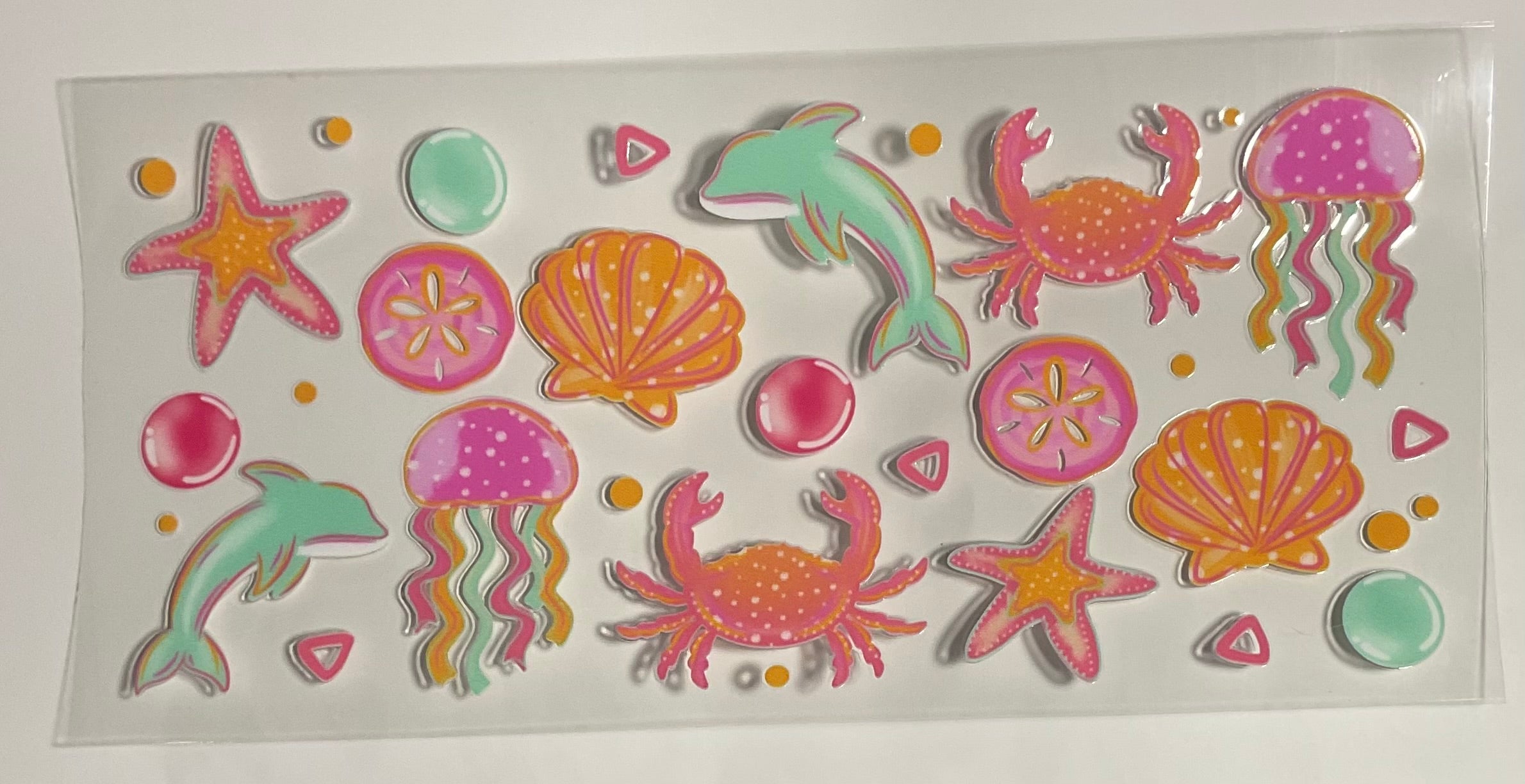 Summer - dolphins,crabs, jellyfish