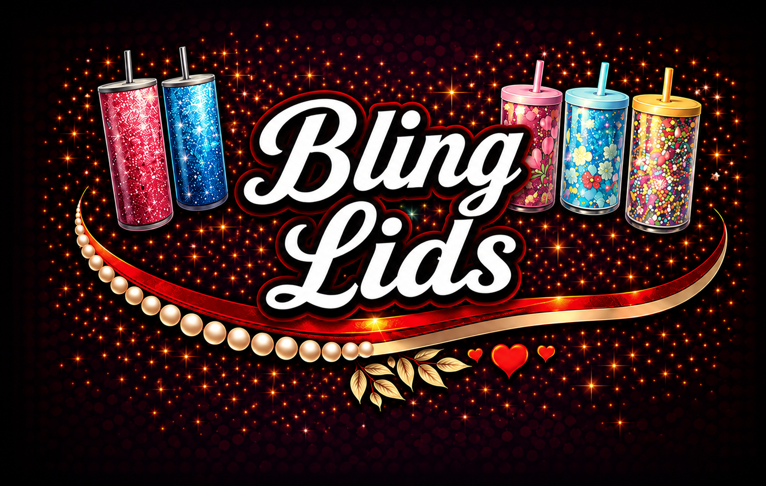 24oz Bling Lid