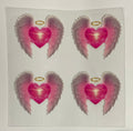 Decal - Dark Pink Wings