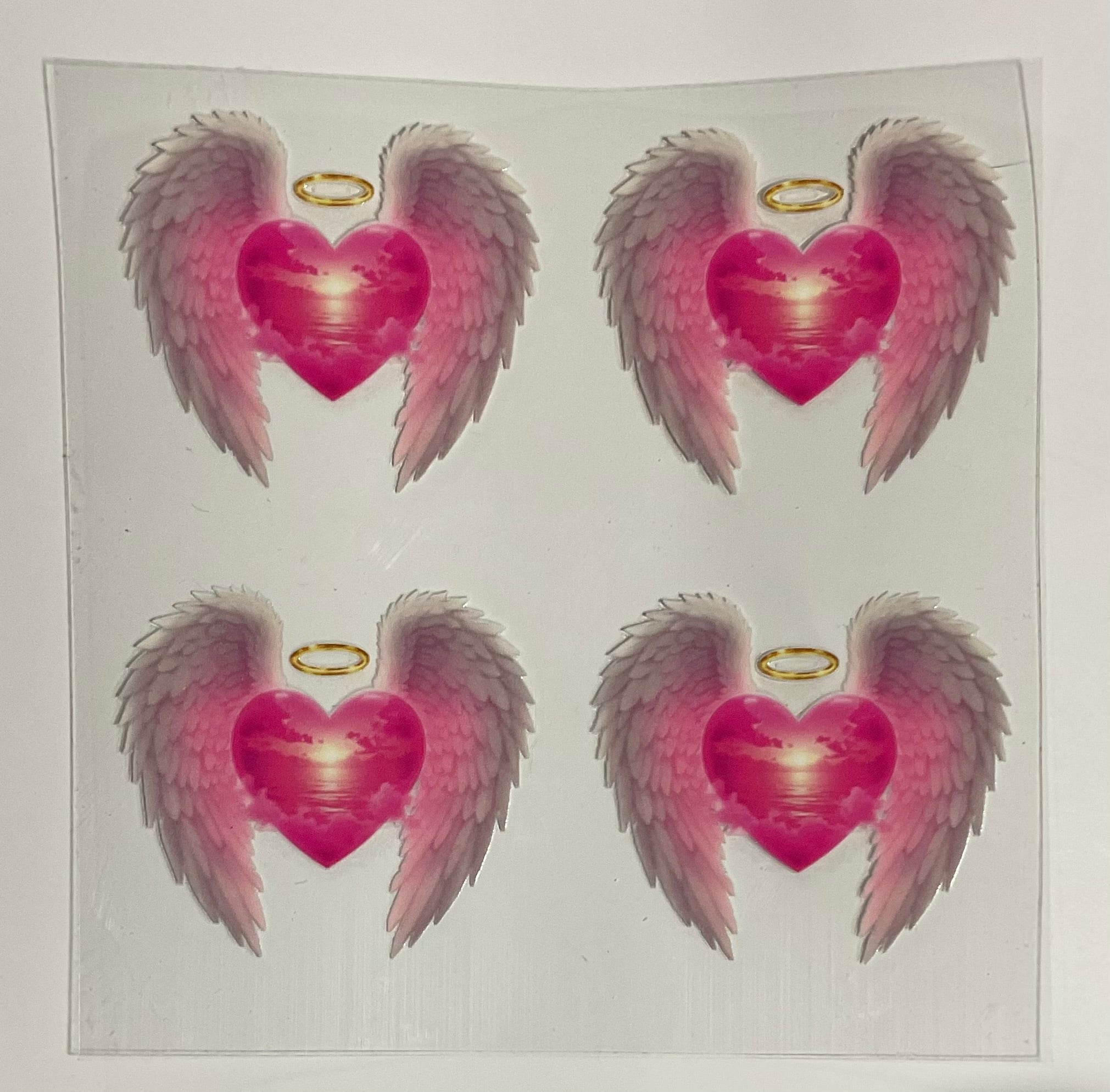Decal - Dark Pink Wings