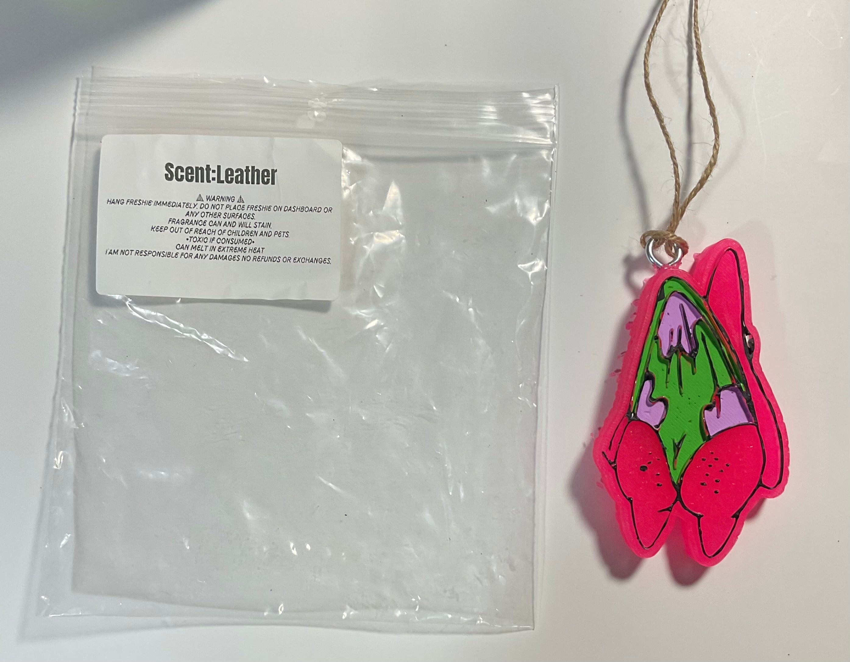 Freshie- Pattie(wedgie) - Scent: Leather