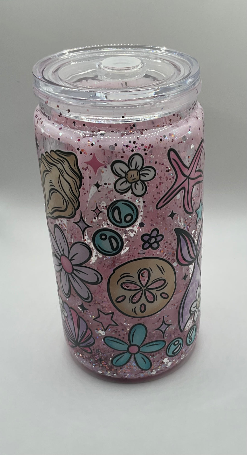 Pre-Made 16oz Seashell Mermaid Lava