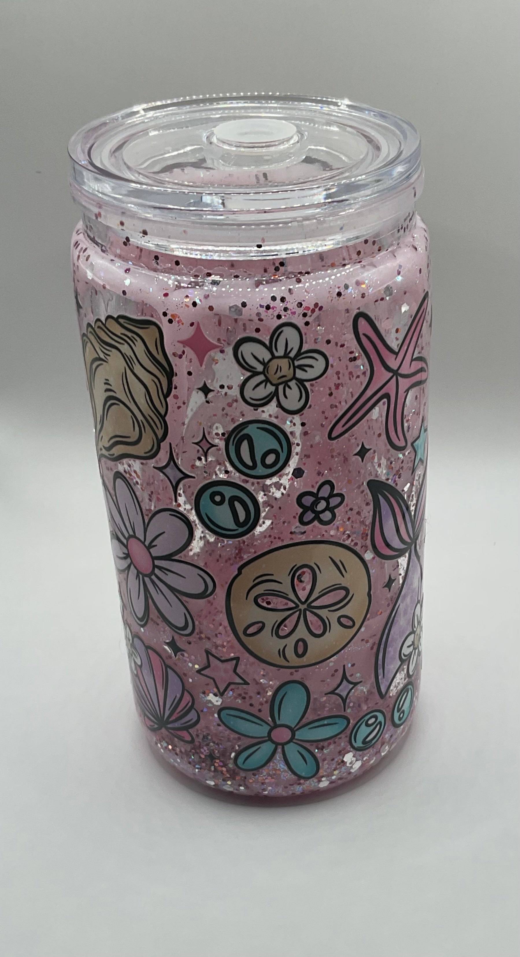 Pre-Made 16oz Seashell Mermaid Lava