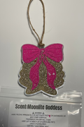 Freshie- Seashell w/ Pink Bow - Scent: Moonlight Goddess
