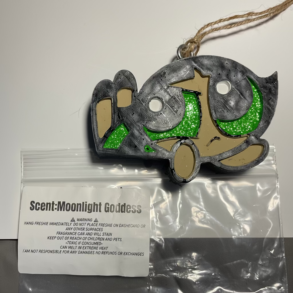 Freshie- Green Girl - Scent: Moonlight Goddess