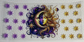 Zodiac - Moon/Sun/Stars - Purple/gold