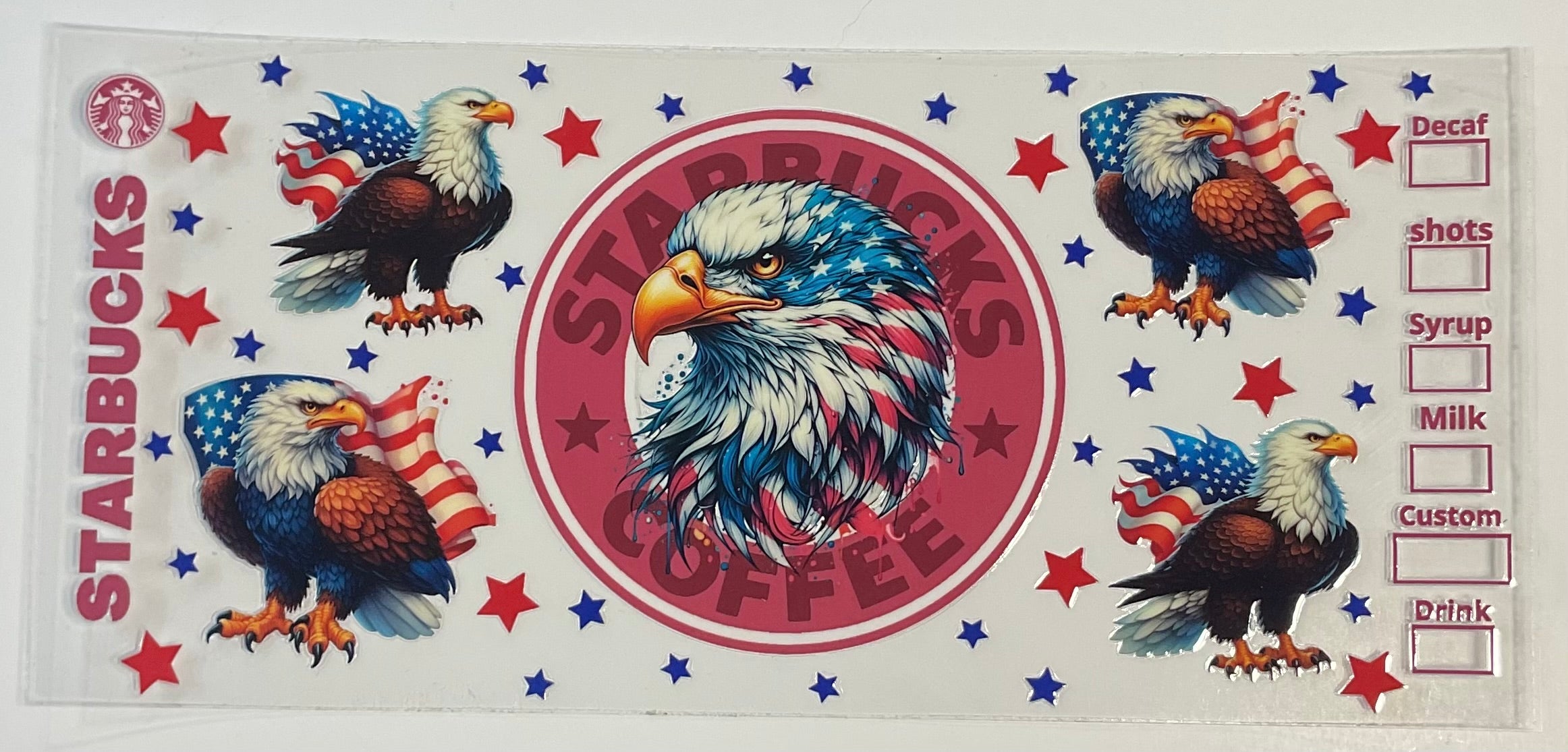 Starbucks-Patriotic Eagle