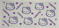Hello Kitty(Purple Outline)