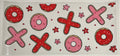 XOXO - Red/Pink