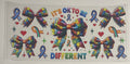 Autism Bow - "It's ok to be different"