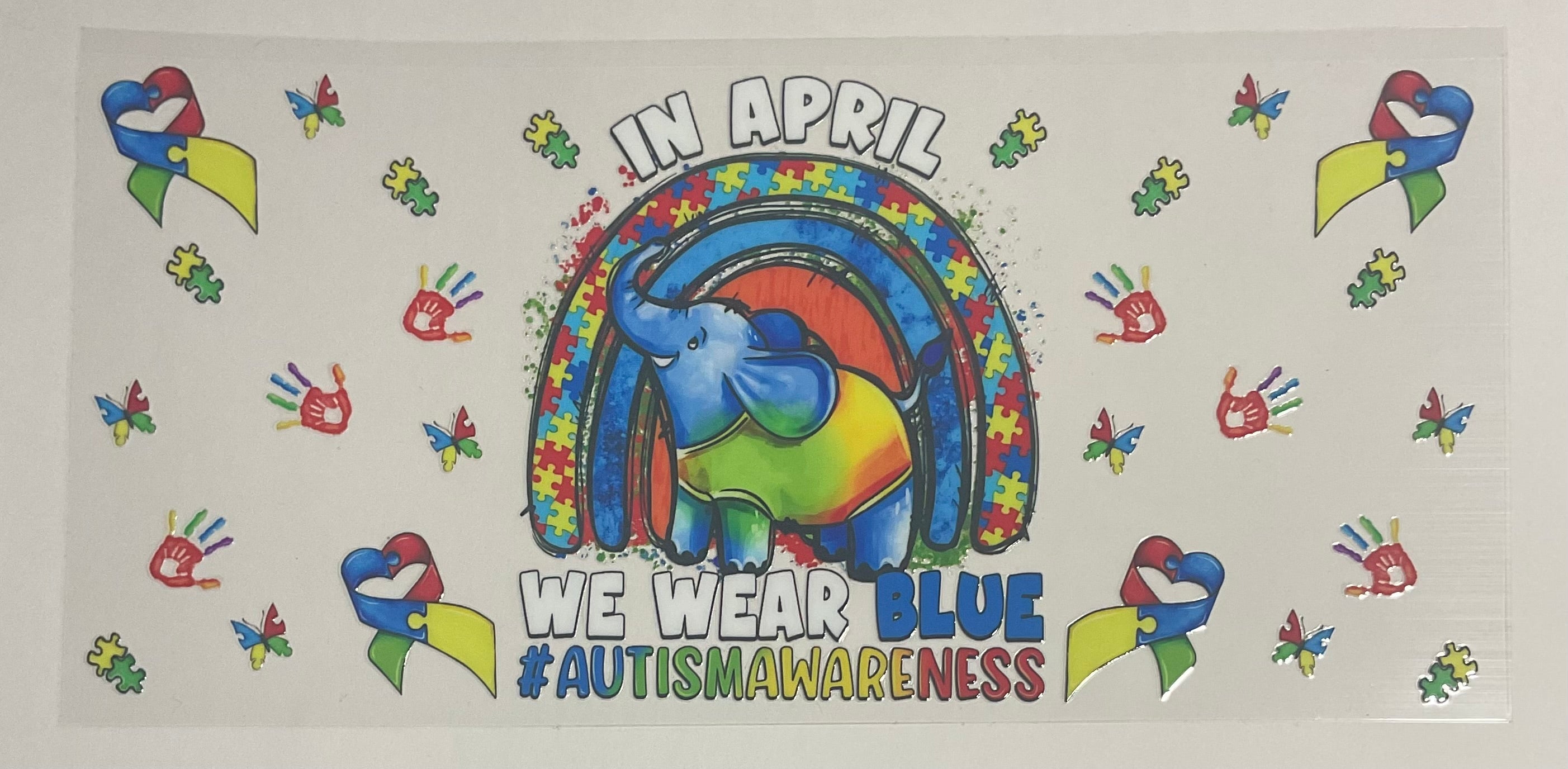 In April We Wear Blue #AutismAwareness