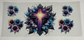 Cross with Flowers
