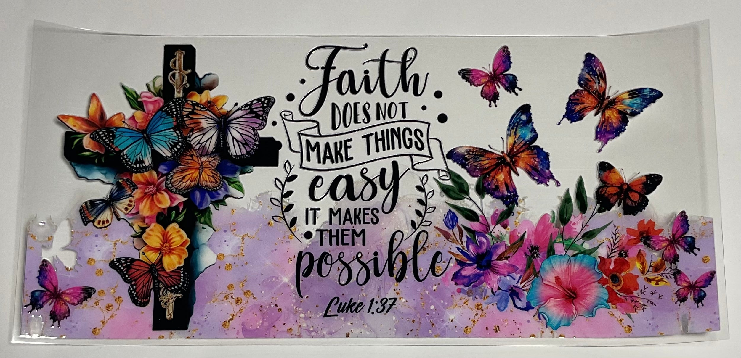 Faith does not make things easy it makes them possible...