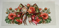 Green & Pink Bow with Flowers