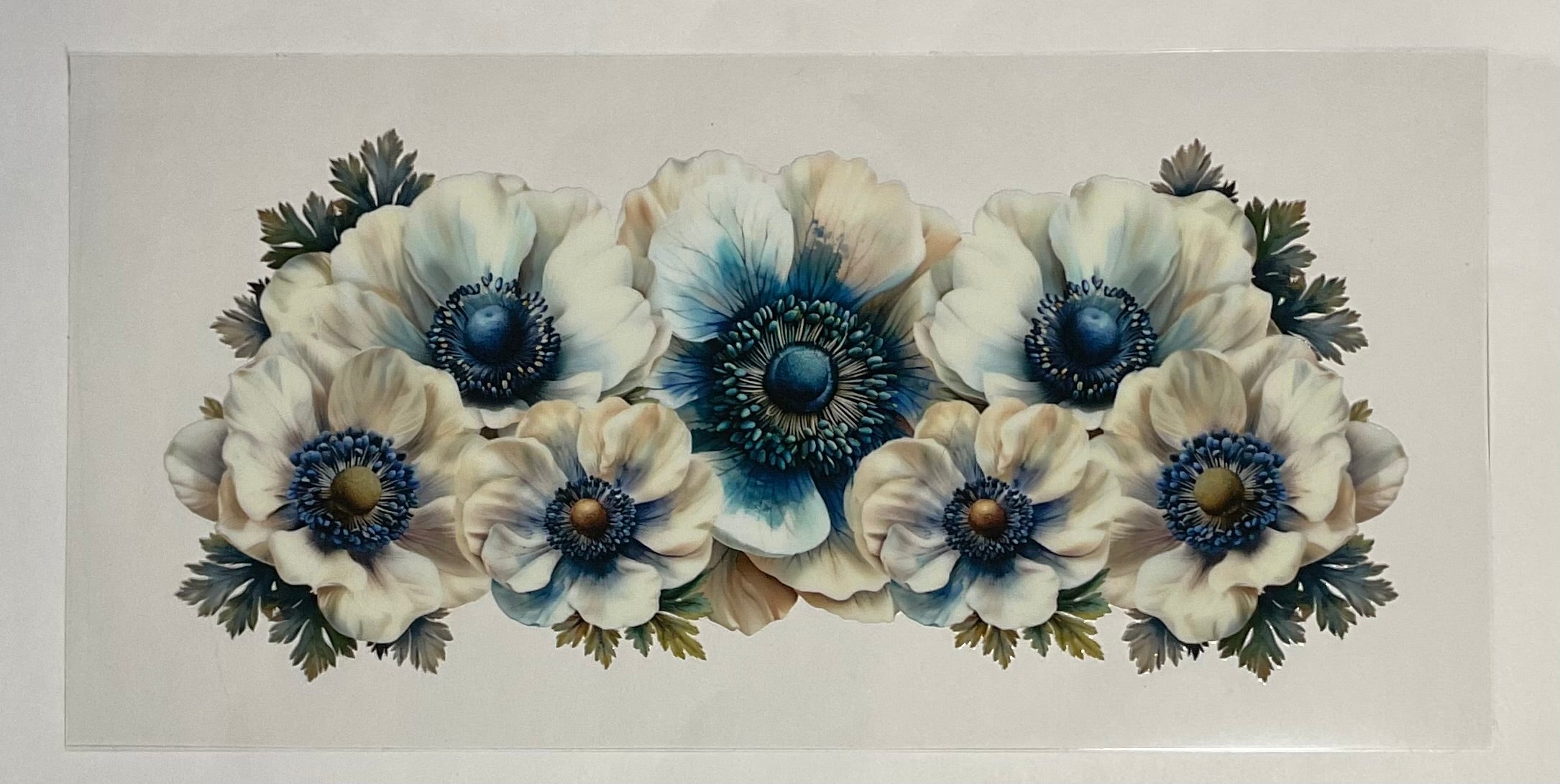 Blue & White Flowers