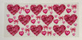 Pink & Red hearts/bows