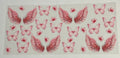 Pink butterflies/flowers