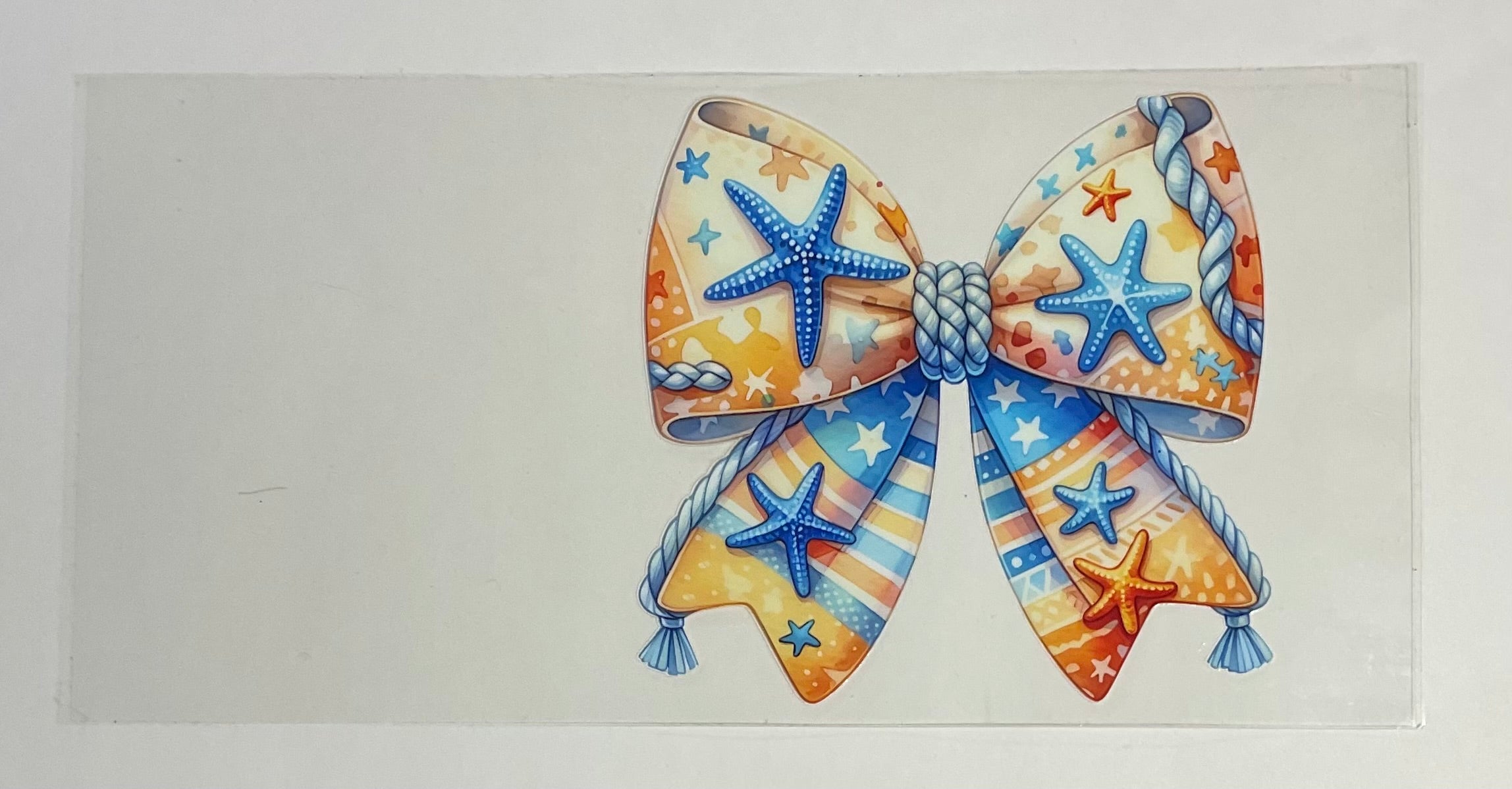 Beach Theme Bow