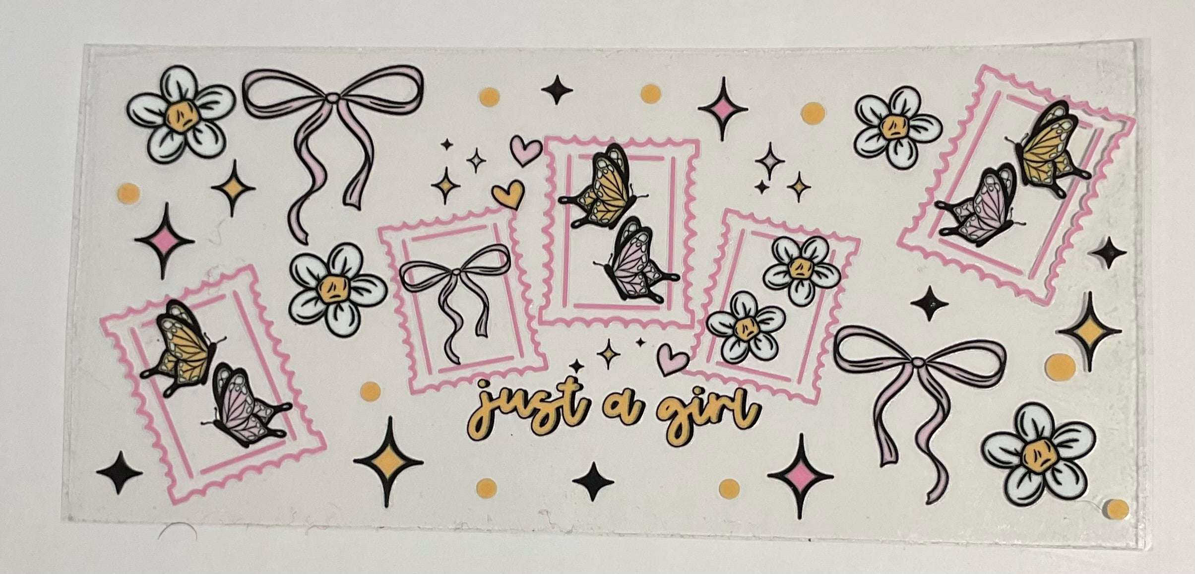 Just a girl( bows/butterfly)