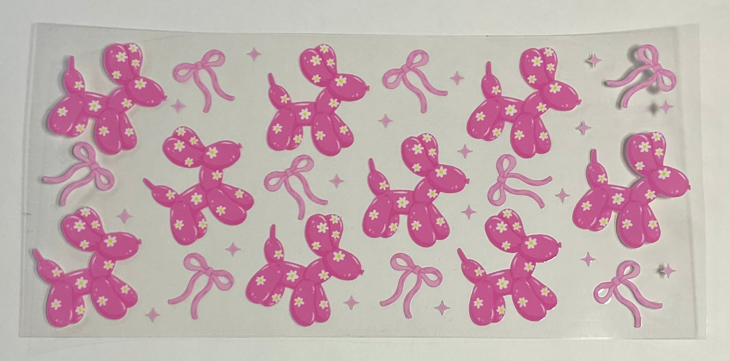 Pink bows & balloon dogs