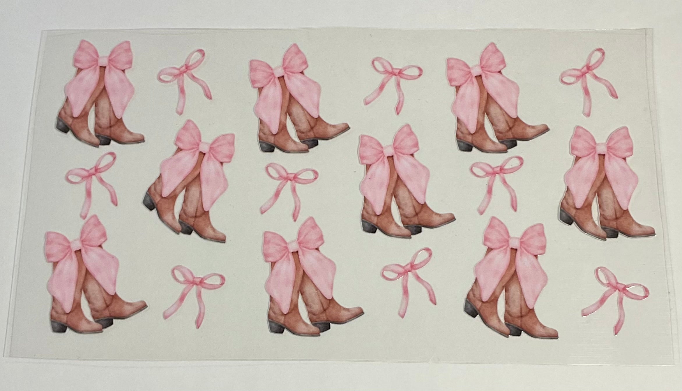 Pink Bows and boots