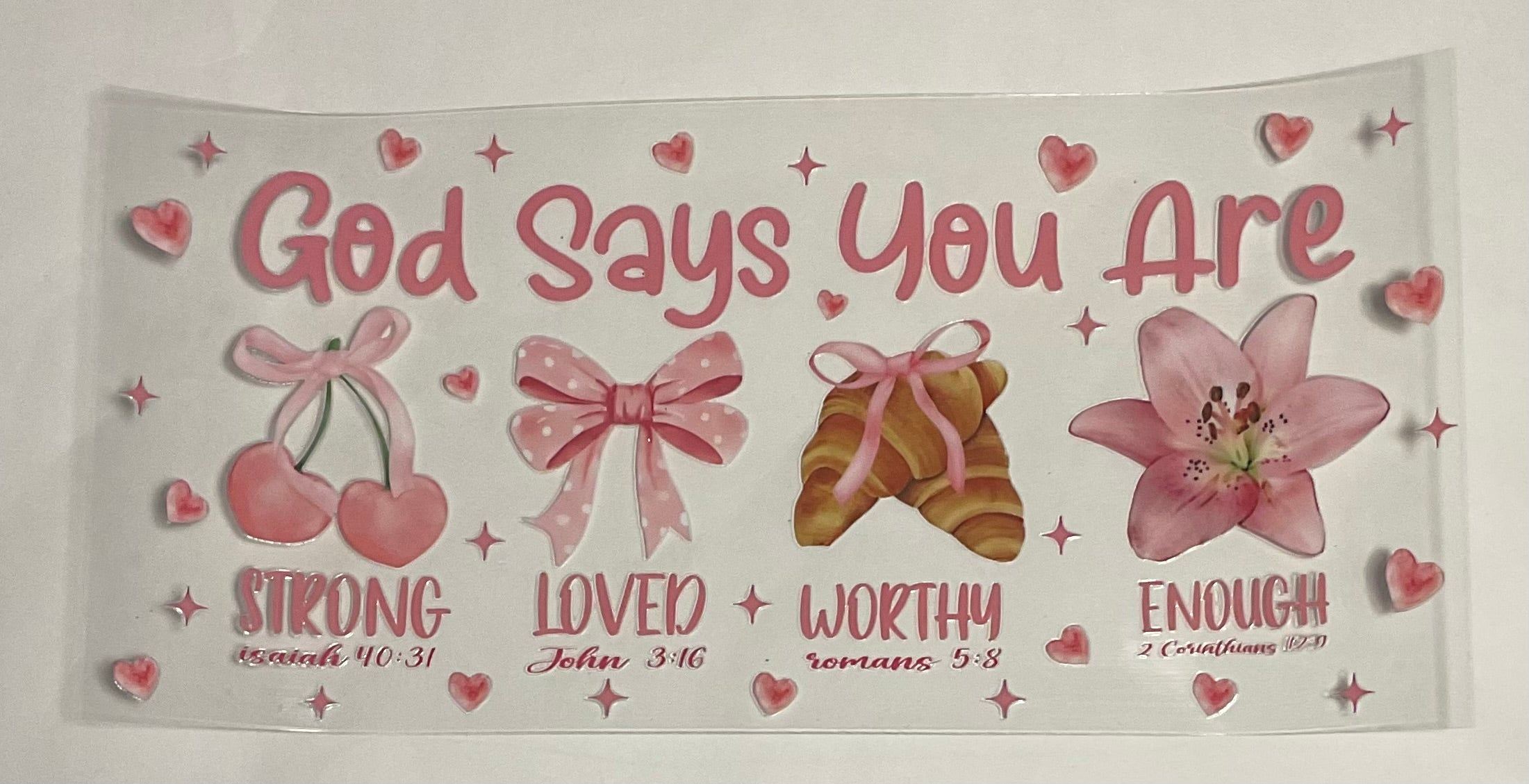 God says you are...
