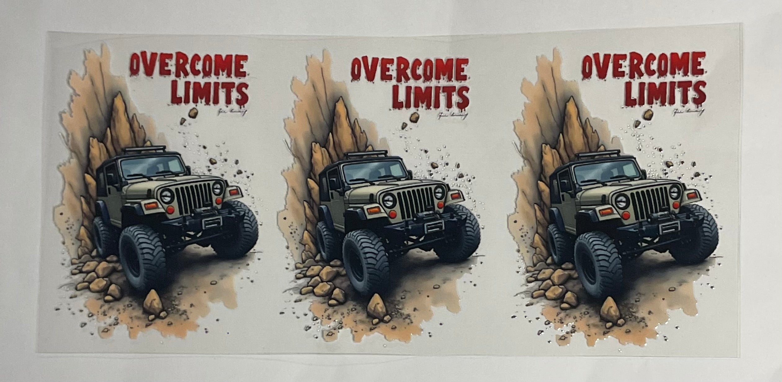 Cars (Jeep- Overcome limits)